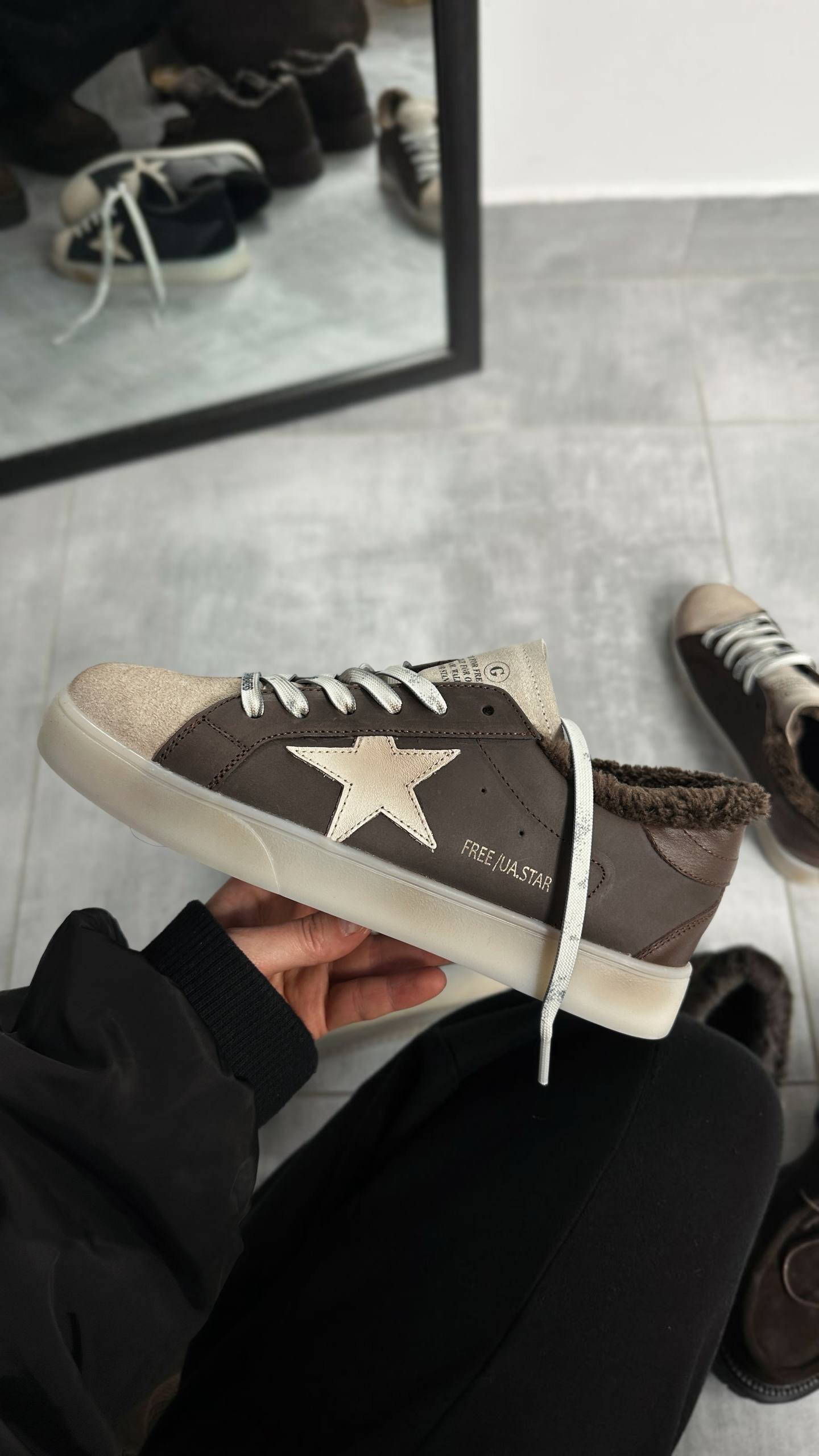 Insulated sneakers in the Golden Goose style - Image 4