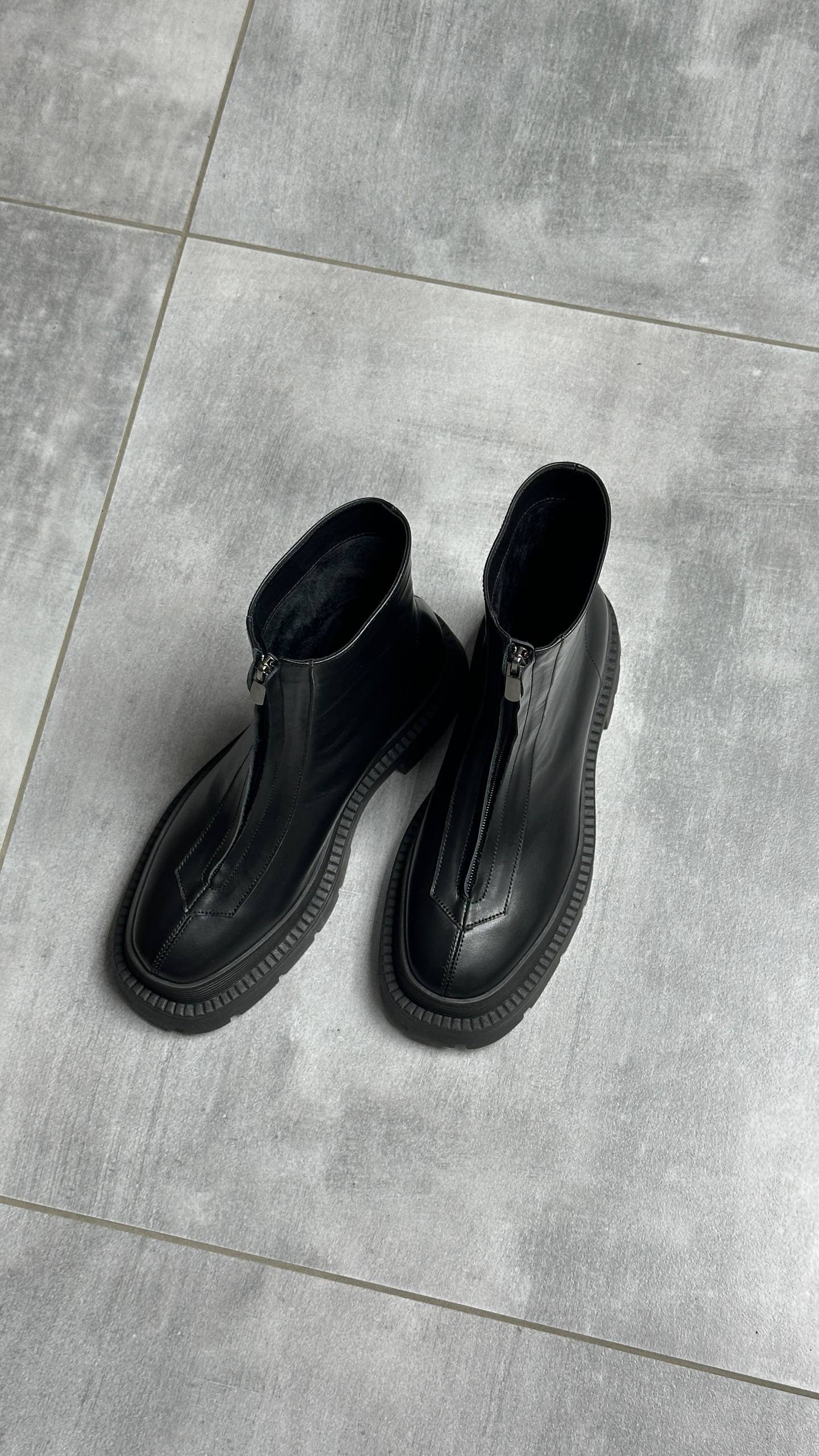 Boots with a buckle detail on the front