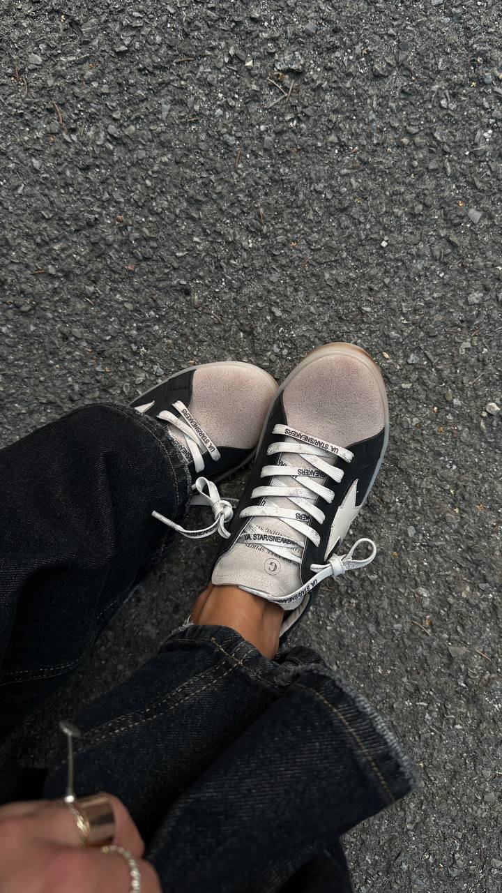 Golden Goose-style sneakers