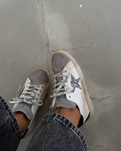 Golden Goose-style sneakers