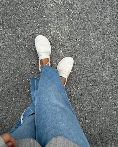 Лофери barefoot з конопляної тканини
