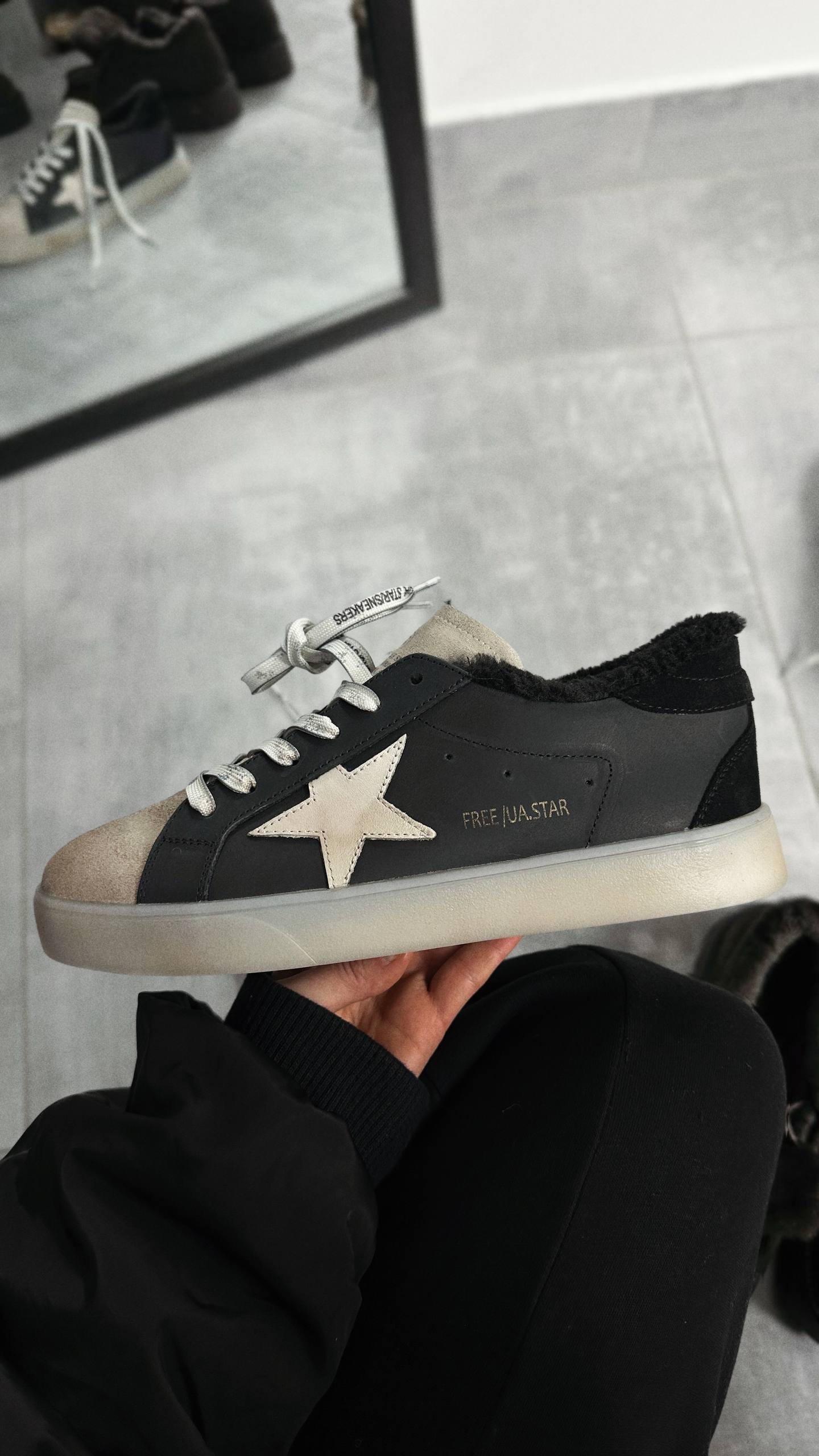 Insulated sneakers in the Golden Goose style - Image 3