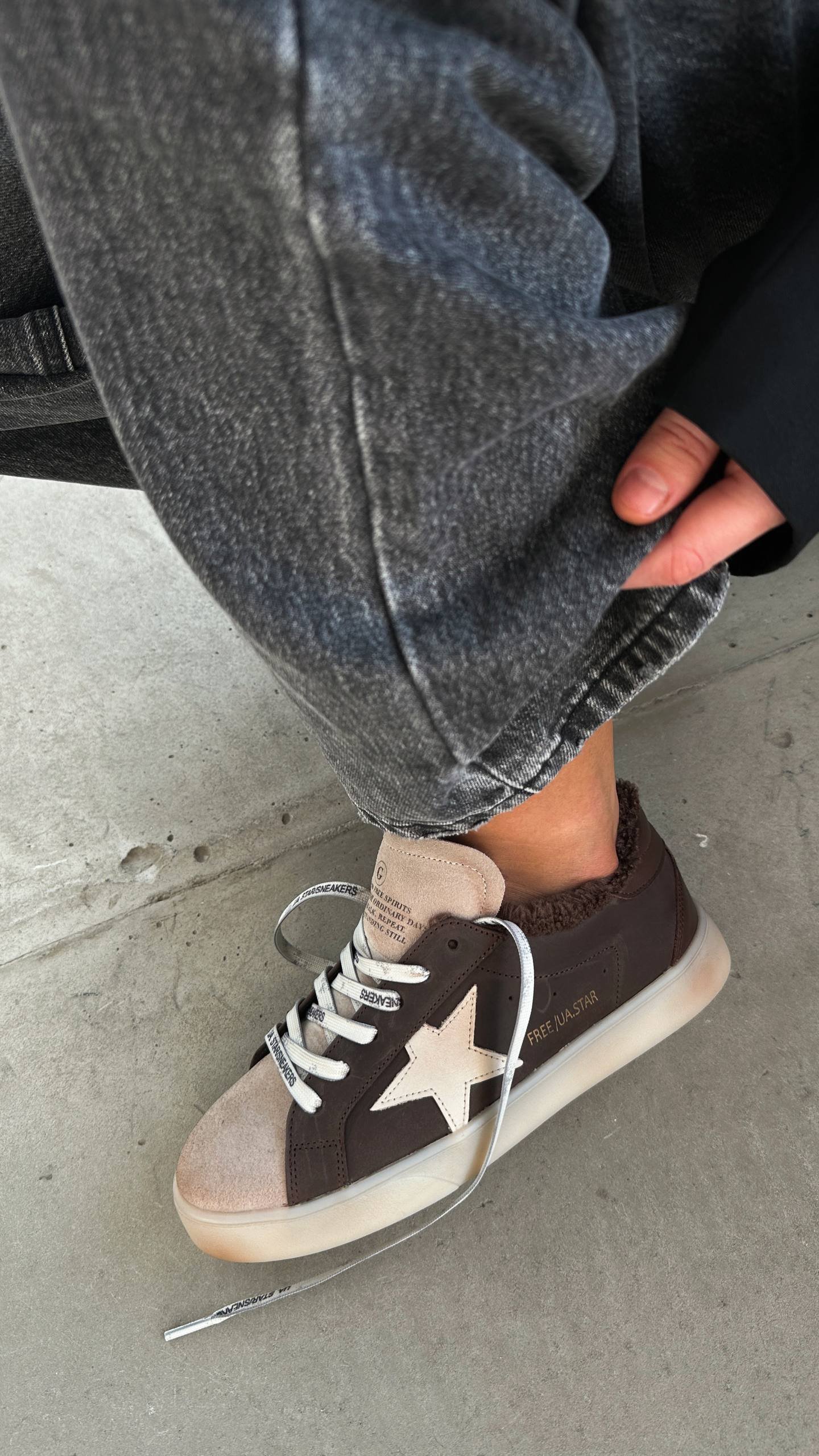 Insulated sneakers in the Golden Goose style - Image 5