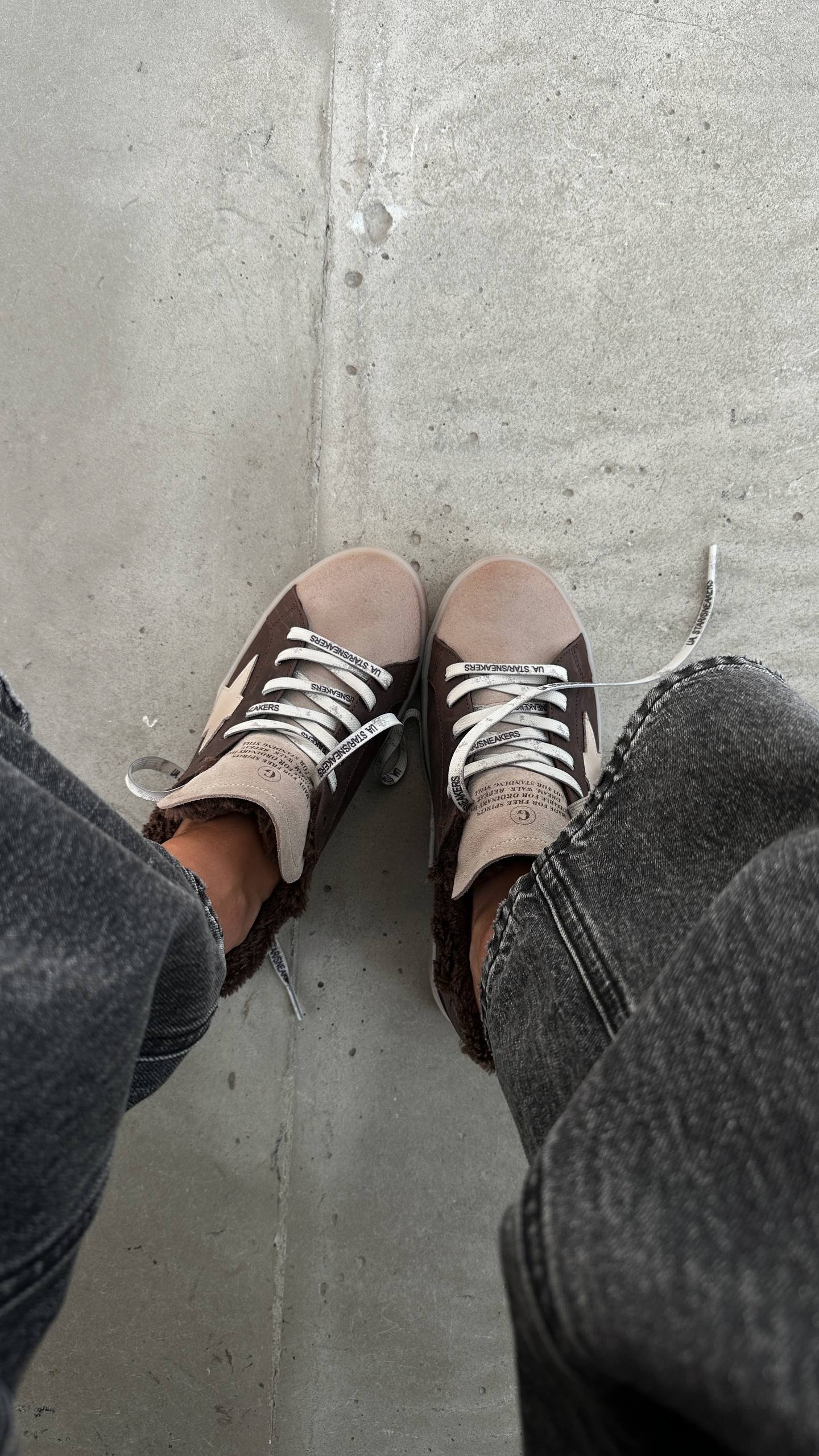 Insulated sneakers in the Golden Goose style - Image 2