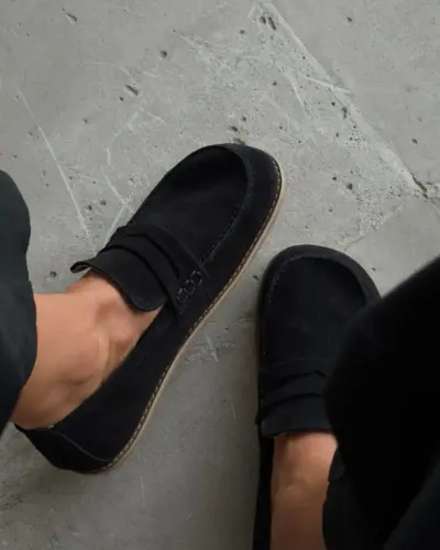 Barefoot лофери у чорному кольорі
